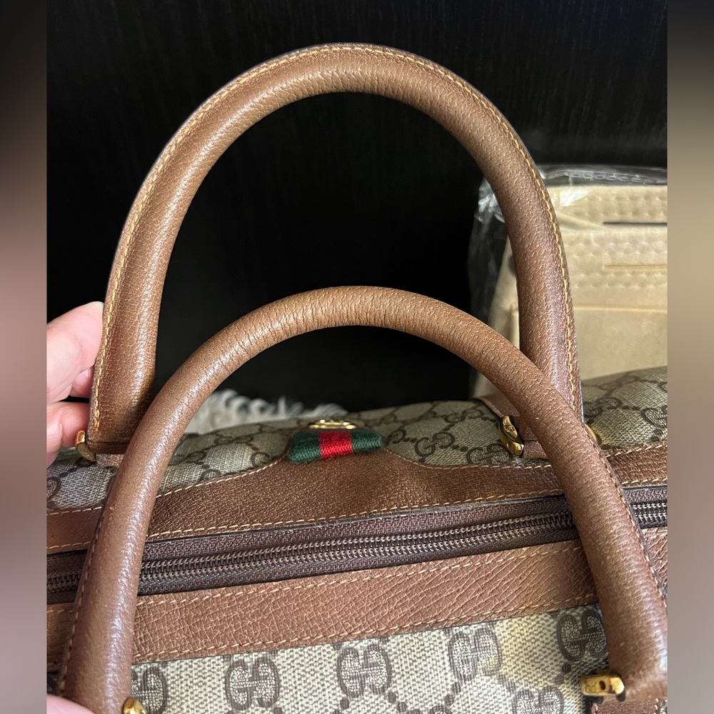 Gucci Vintage Boston Sherry Line Bag - Picture 13 of 15